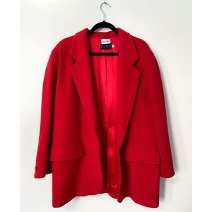ESCADA | Vintage Red Coat